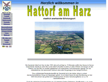 Tablet Screenshot of hattorfamharz.de